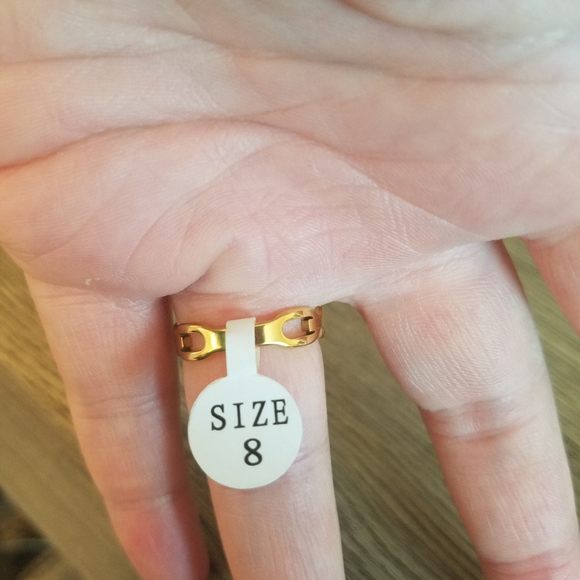 Bohomoon Size 8 Tarnish Proof Ring - Picture 4 of 4